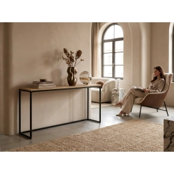 KONSOLA  DREWNO LITE DĄB OLCHA SKD-332